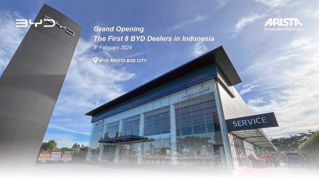 Ini Alamat Dealer BYD Termasuk Medan